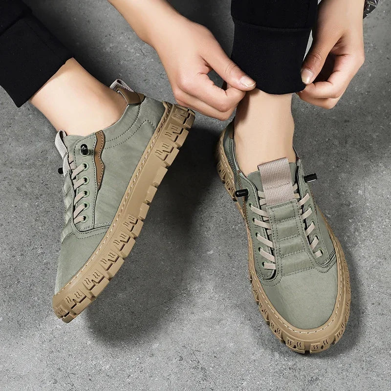 Sneakers for Men New Flats Casual Shoes One Pedal Breathable Men Loafers Stylish and Comfortable High-end Brand Shoes for Men