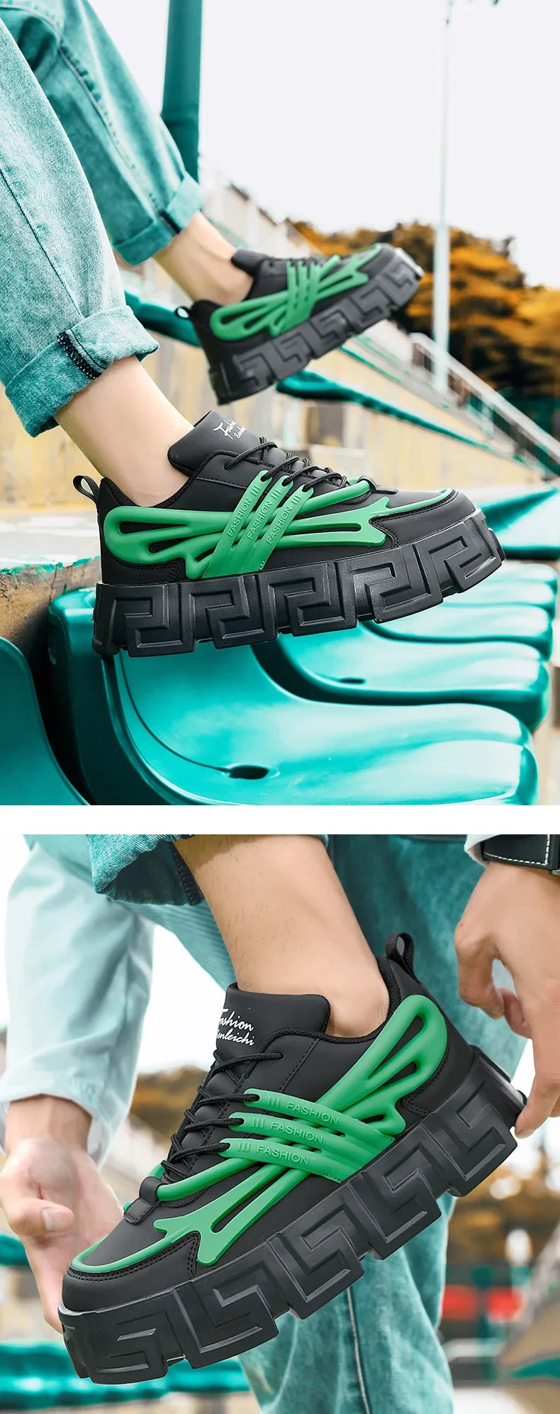 Casual Shoes For Men Street Style Walking Shoes Sneakers Thick Bottom Running basketball Shoes Male 2024 Vulcanized Sneakers Men