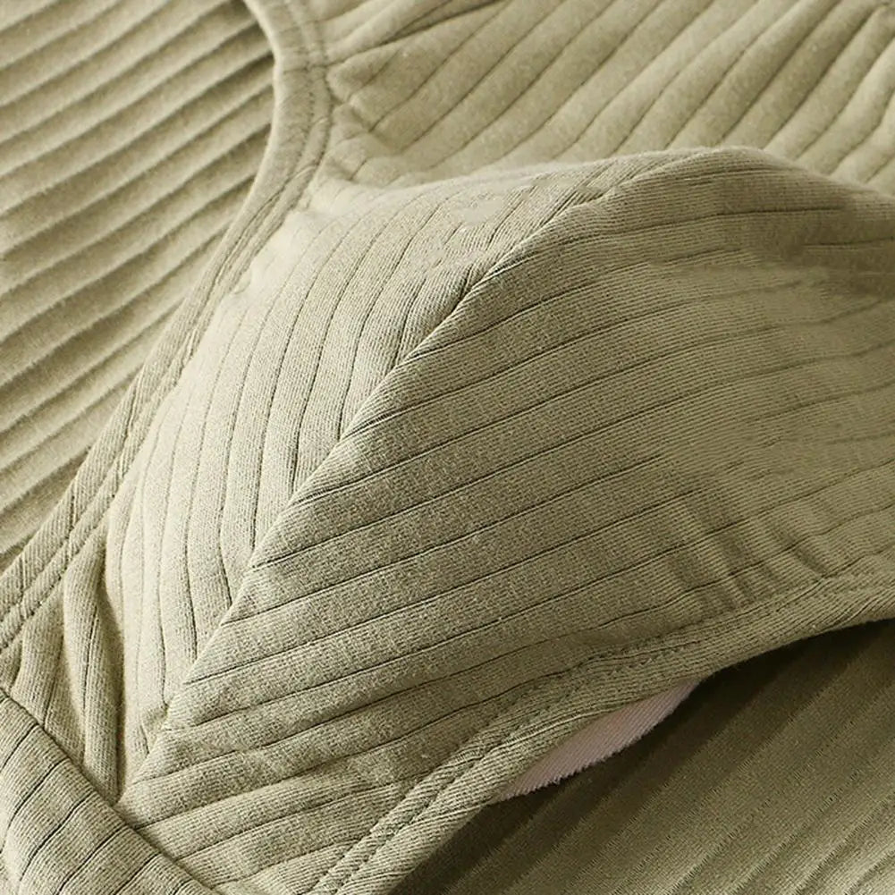 Men Briefs Mid Waist Elastic Soft Breathable Anti-septic U Convex Striped Solid Color Casual Men Underpants underwear men