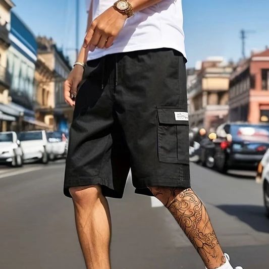 Men's Cargo Shorts, Outdoor, Travel, Casual Sports, Large Pockets, Durable and Comfortable Fabrics, Thin Shorts for Outings 17