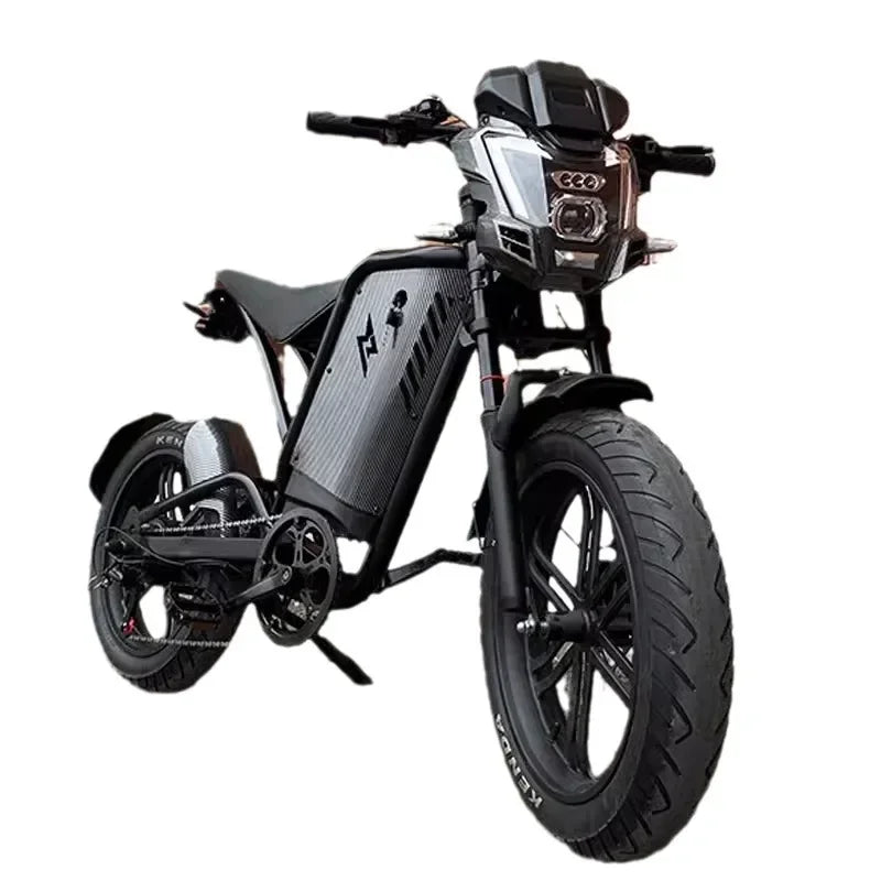 20-Inch electric vehicle mountain bike off-road power lithium battery small transportation beach motorcycle battery car