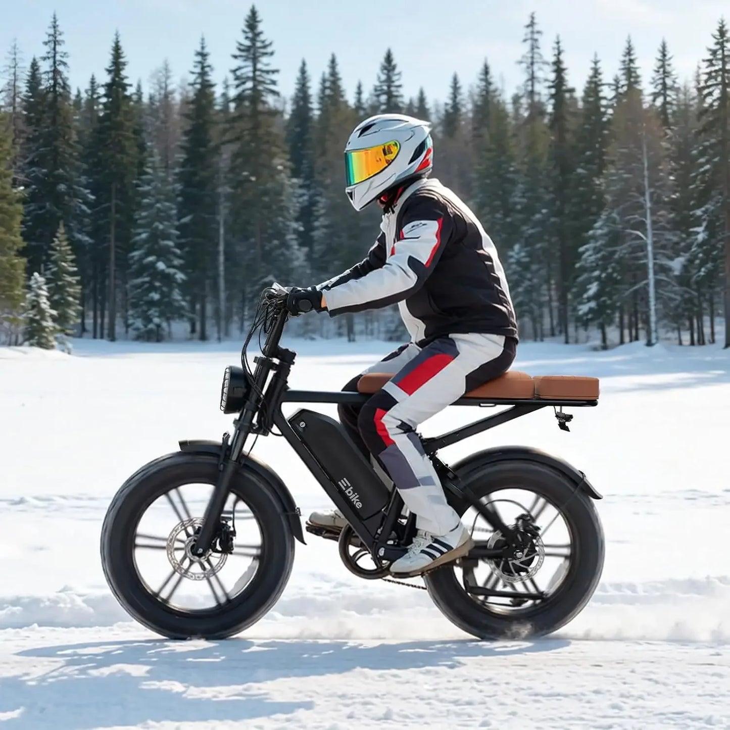SISIAGD Electric Bike for Adults,1500W Peak Ebike,48V 15/ 30AH Waterproof Removable Battery,60-100 Miles,7 Speed,30, Customized