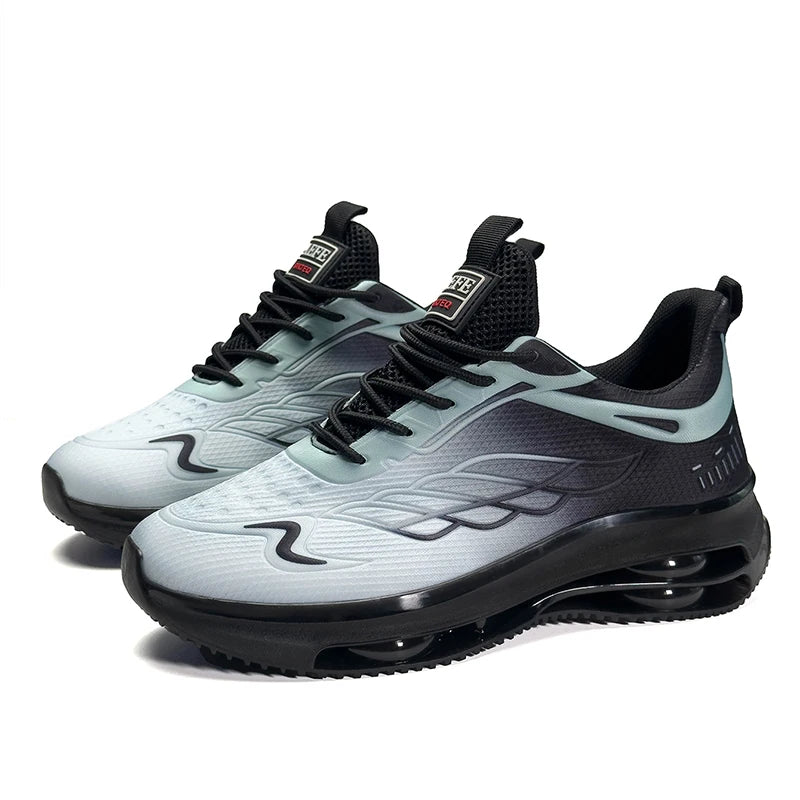 Casual Running Shoes for Men Breathable Knit Sneakers Mens Tennis Trainers 2025 New Fashion Sports Shoes Shock-absorb Sneakers