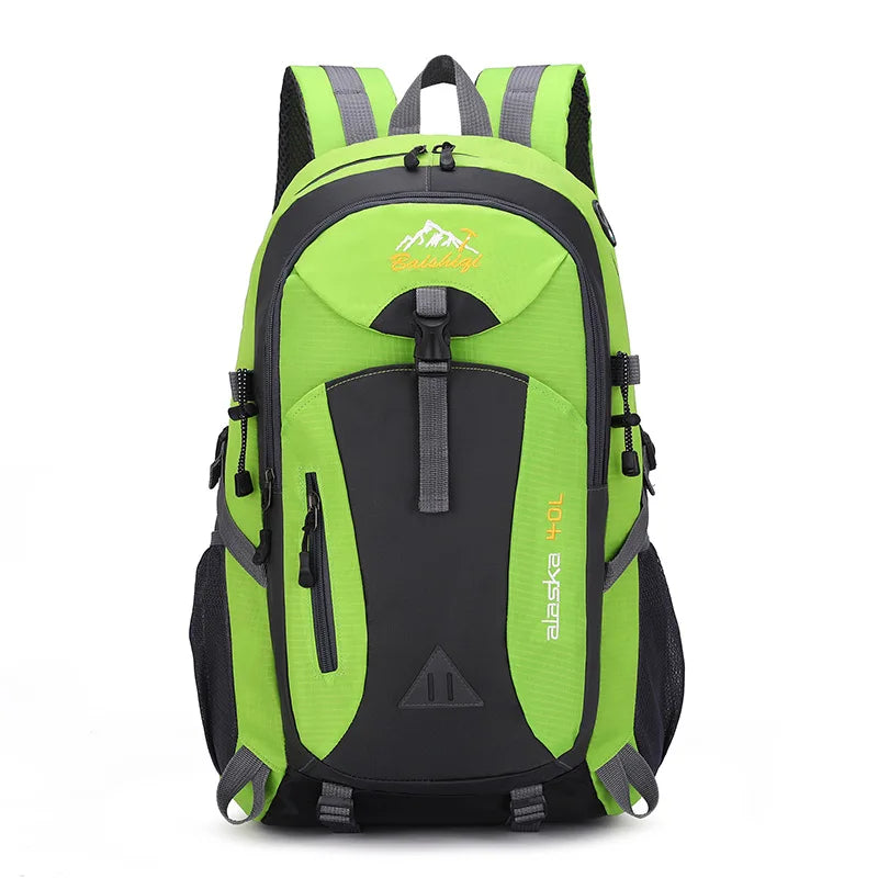 Men's and Women's Shoulder Bag New 40L Outdoor Hiking Bag Sports Bag Leisure Travel Backpack Large Capacity Bag