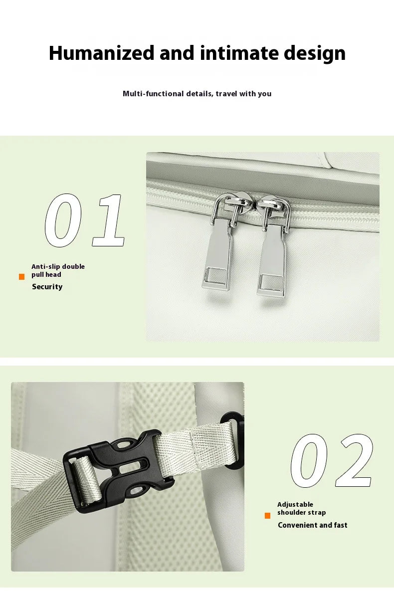 55L Large Capacity Travel Bag For Men 15.6 Inch Laptop Suitcase Backpack Multi-function Waterproof Backpack Outdoor Camping Bags