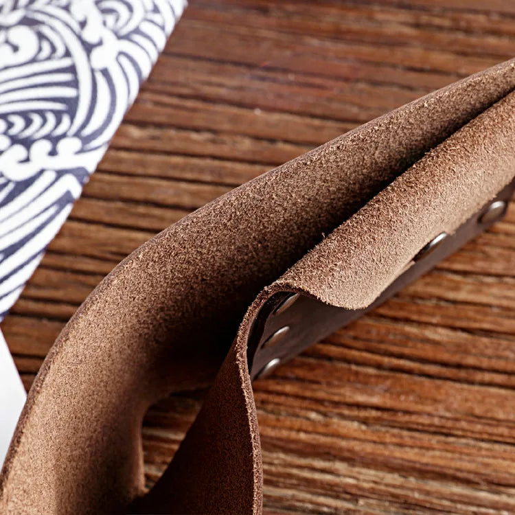 Vintage Genuine Leather Wallet for Men Handmade Card Holder Coin Pocket Purse Money Clip