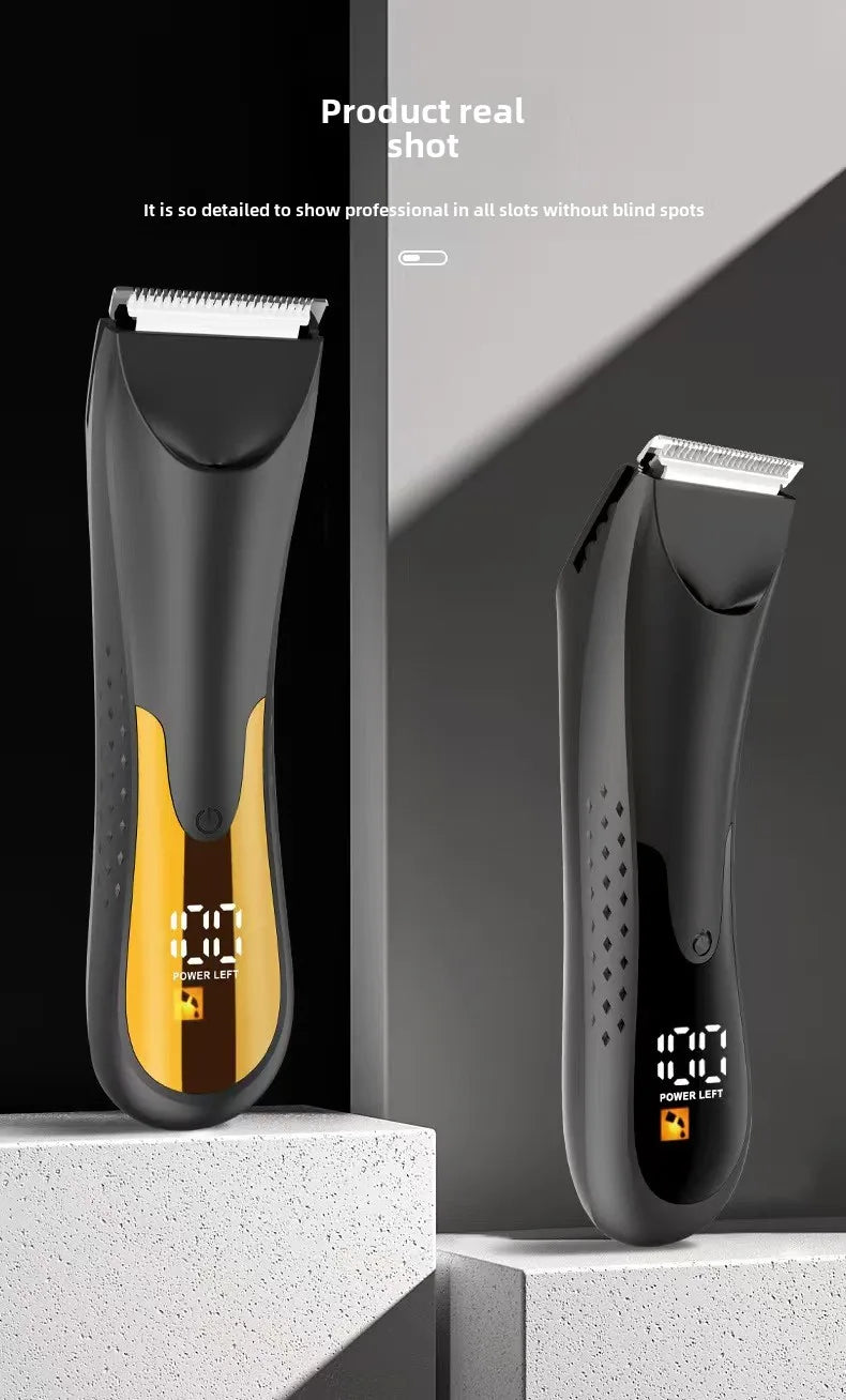 Electric Beard Trimmer for Men Cordless Hair Clippers Trimmer Set Waterproof Men Grooming Kit for Shaving Face Body Hair Trimmer