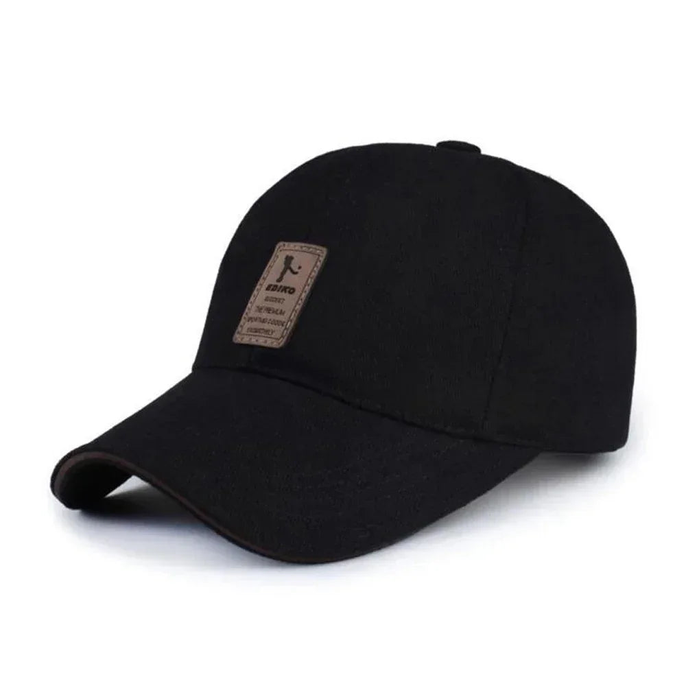 Sports Baseball Cap for Men Women Cotton Hiking Fishing Camping Black Red White Blue Green Brown Caps H59RT