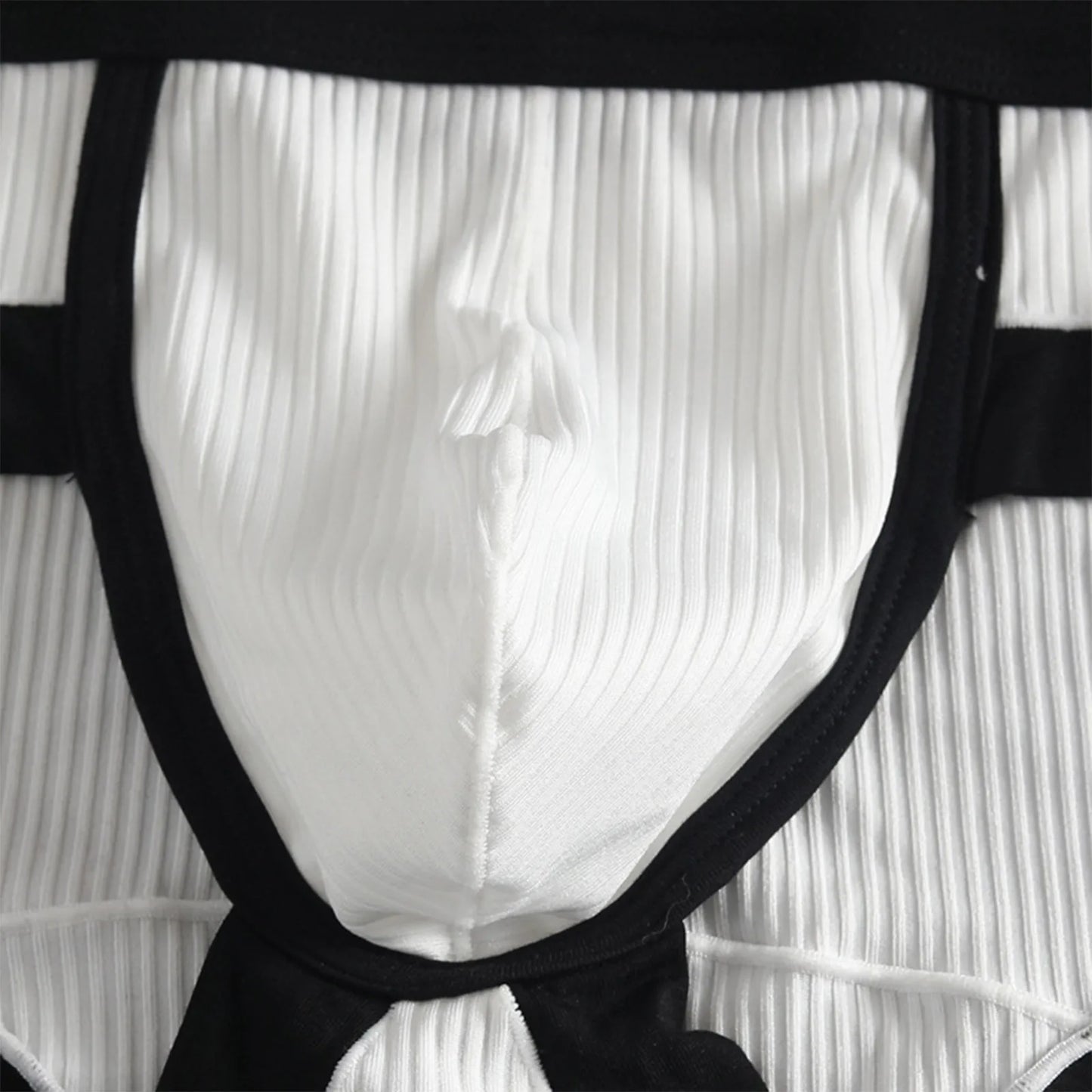 Men's low-waist sexy underwear U-convexs large bag youth striped Underpants breathable soft comfort loose fiber fabric briefs