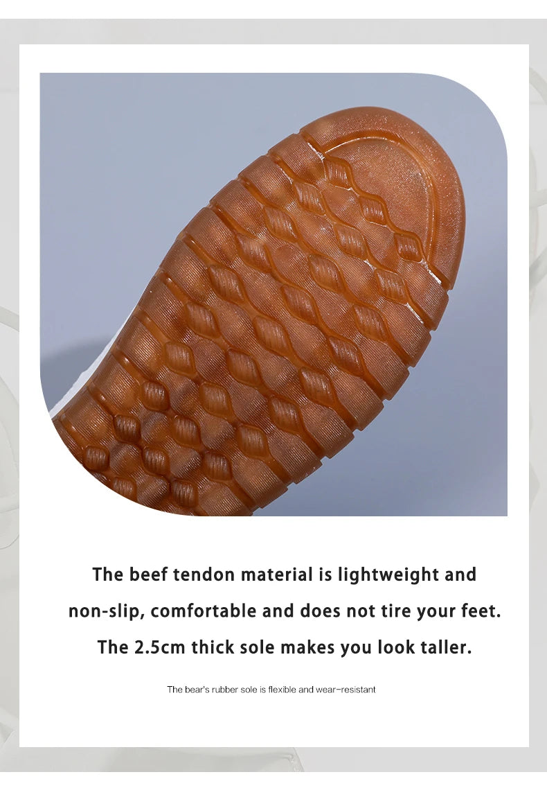 Sandals Summer Breathable Leather Slippers Women Fashion Non-Slip Casual Roman Shoes Ladies Sandals on Sale Off White Shose