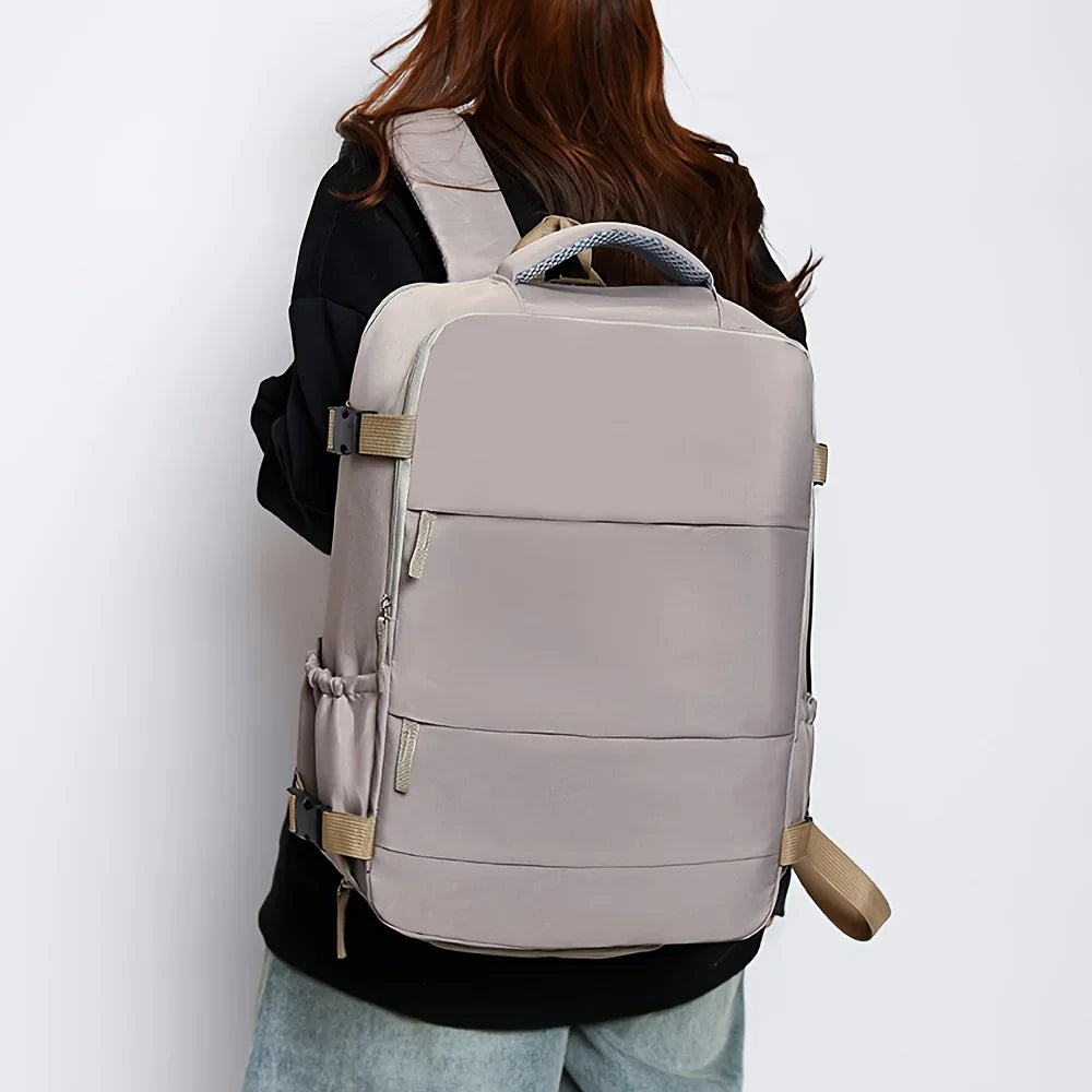 Couples Leisure Lightweight Backpack Travel Backpack Female New Backpack Student Schoolbag Large Capacity Travel Commuter Luggag