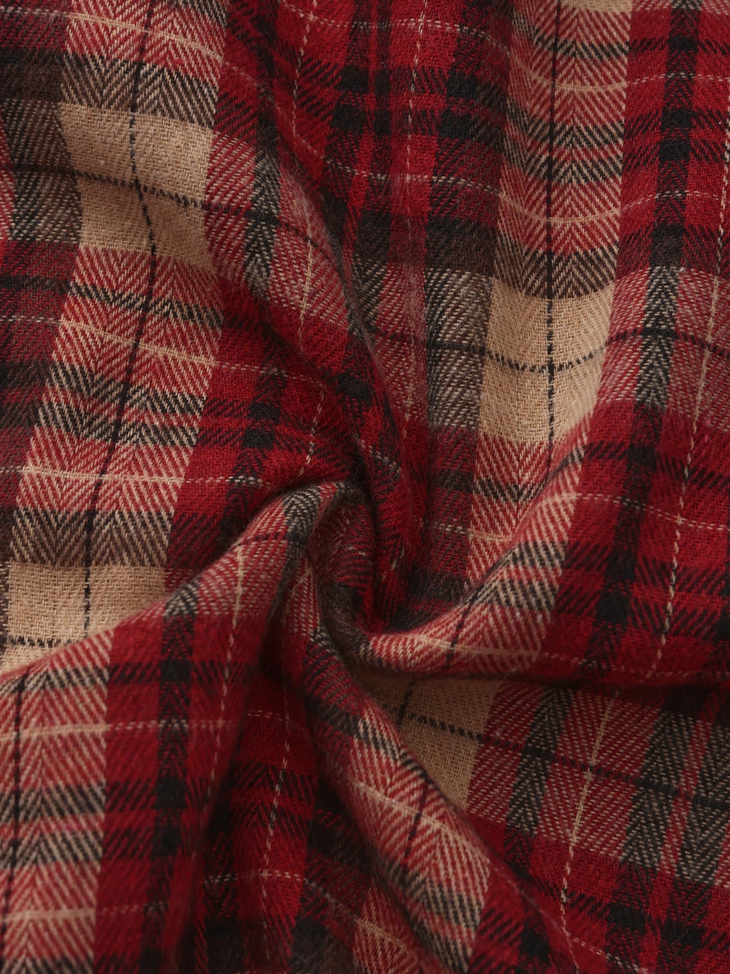 Men's Social Shirts Long Sleeve 100%Pure Cotton Buttoned Plaid Formal Male Casual Clothes Oversized Shirt Plus Size M-3XL