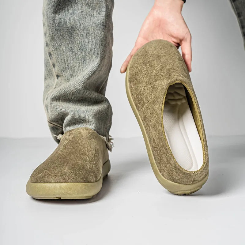 2025 New Arrival Men's Mules | Closed-Toe Half Slippers | Outdoor Slip-on Casual Shoes for Men