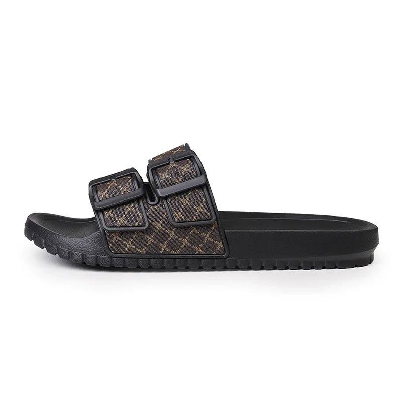 Summer Fashion Men Slippers Comfort Mens Sandals Non-slip Indoor Home Bathroom Slides Garden Shoes Outdoor Beach Casual Shoes