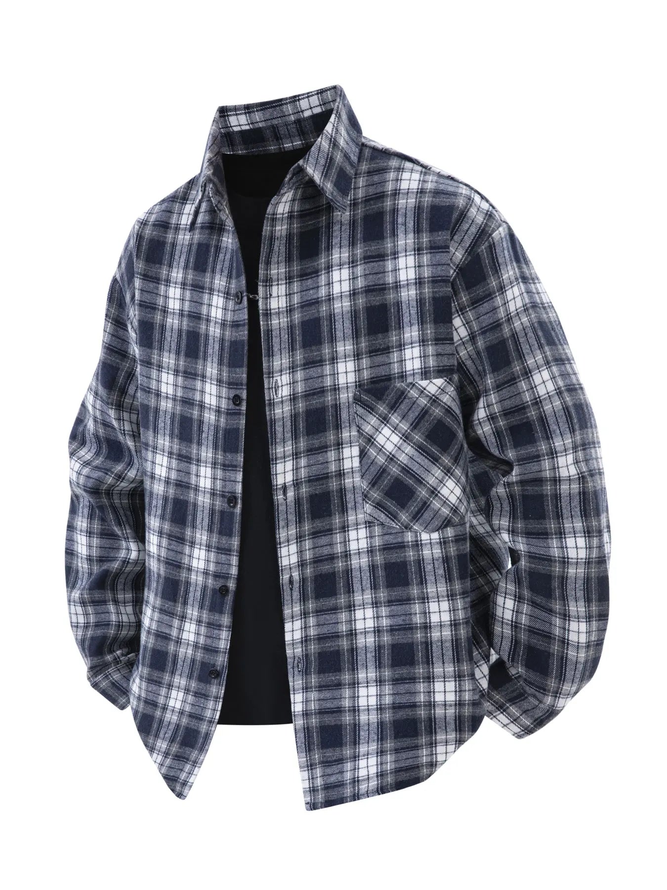 Spring and Autumn Men's Casual Shirts for Young Men Outdoor Fashion Thin Versatile Tops