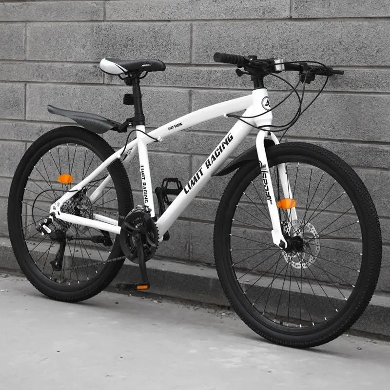 21/24/27-speed Shock Absorption Racing Bike Carbon Steel Frame Mountainbike 26 Inch Bicycle for Adults