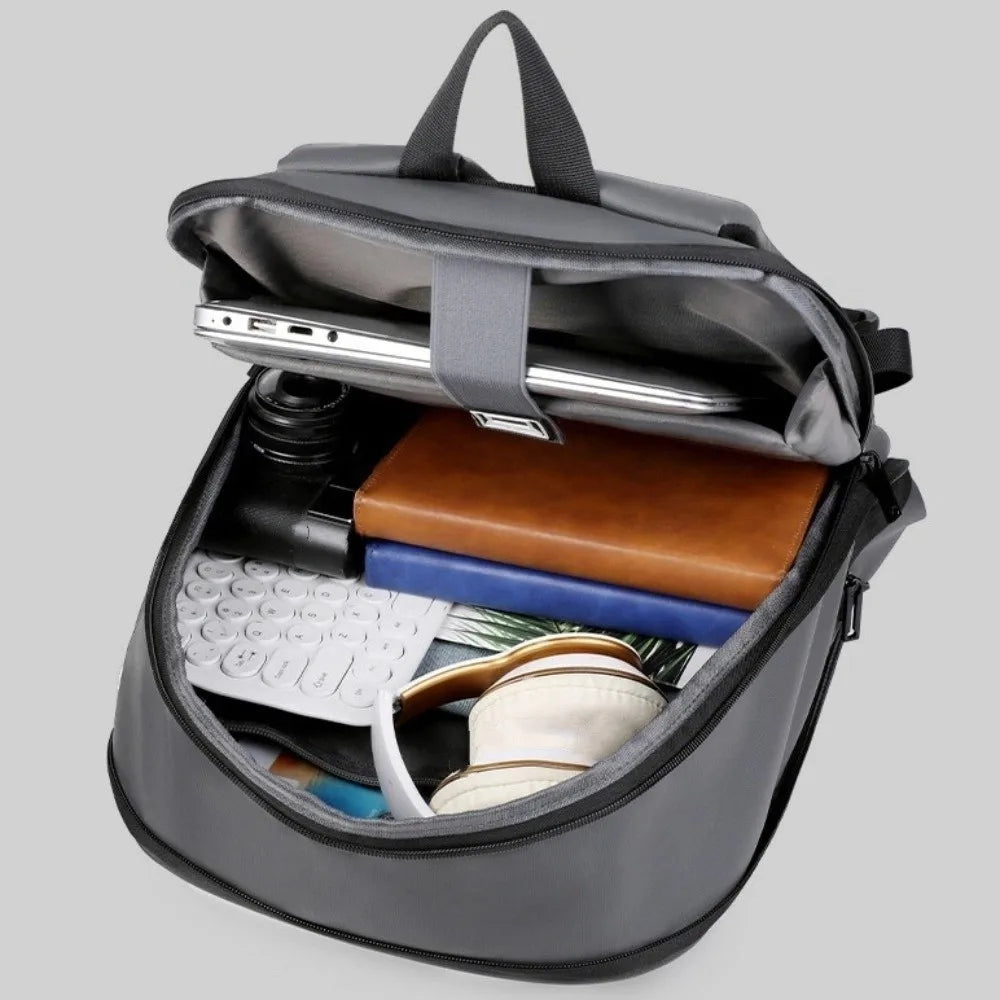 Business Large Capacity Men's Backpacks Multi-pockets Scalable Travel Knapsack Waterproof Luggage Carry Laptop Bag Teens Student