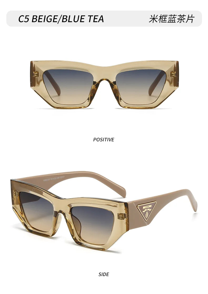 2025 Fashion Sunglasses For Men Women Stylish Square Designer Unisex Sun Glasses Luxury Glamour Female Eyewear Jewelry Mask