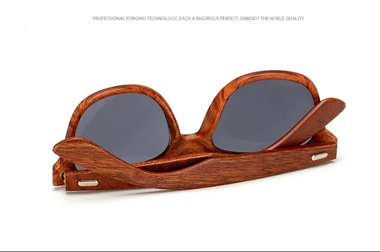 HJYBBSN Handmade Wood Sunglasses Men women square Sunglasses for men women Mirror Wooden Sun Glasses retro de sol masculino