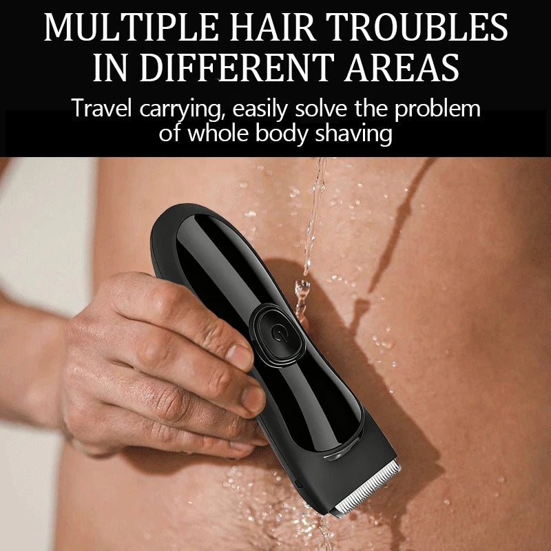 Electric HairClipper Men Haircut Machine Beard Machine Shaving Body Hair Trimmer Clippers Barber Gentleman Shaver Washable