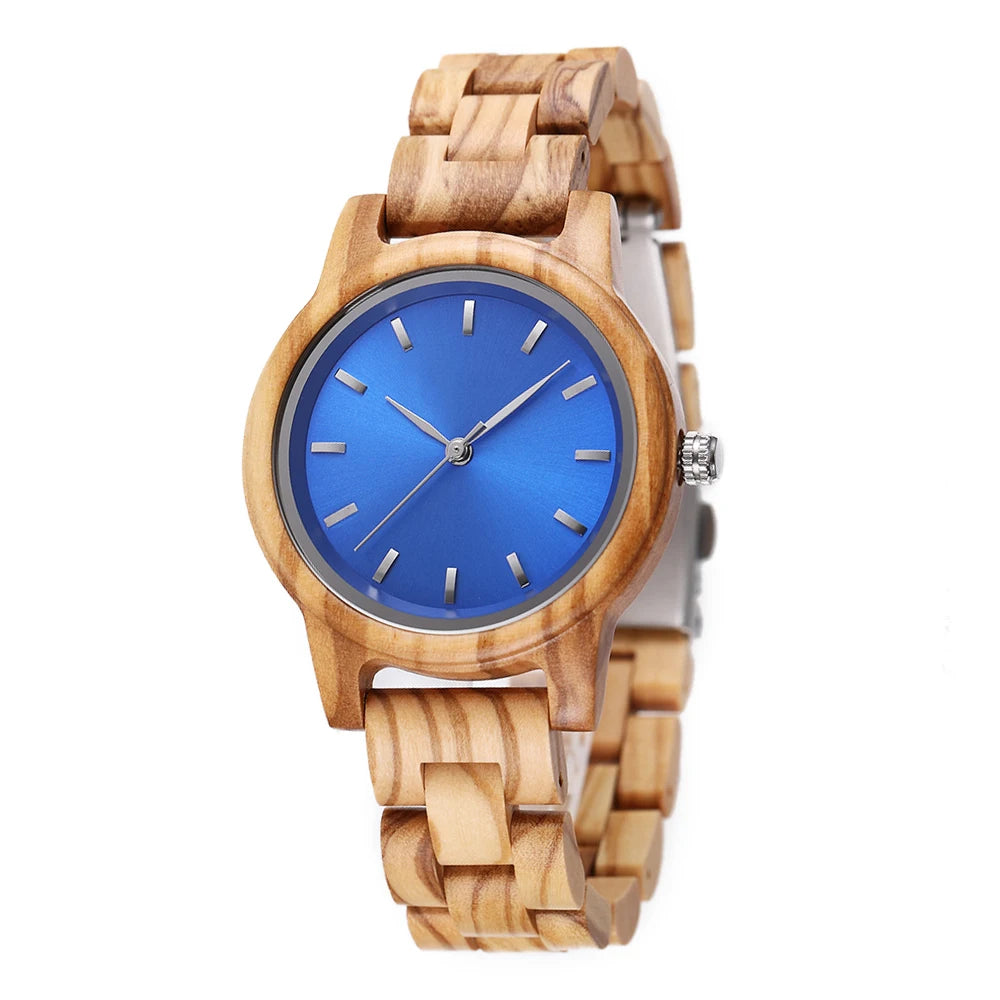 Watches Wooden Watches Men's Handmade Vintage New Wooden Quartz Watches with Stylish Natural Wooden Watches Uniquely Customized
