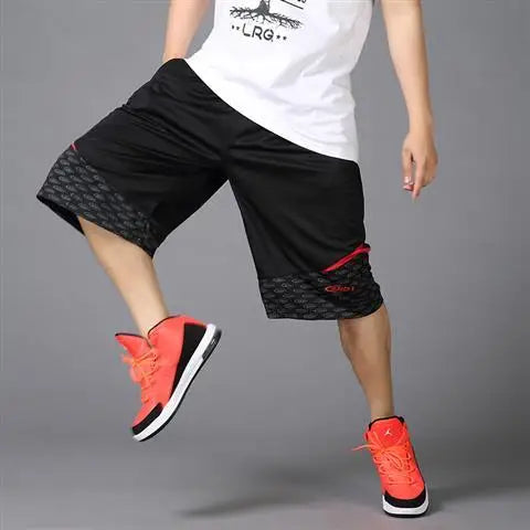 Male Short Pants Basketball Long Quick Dry Men's Shorts Training Bermuda Essential Fashion With Korean Style Stylish Clothing