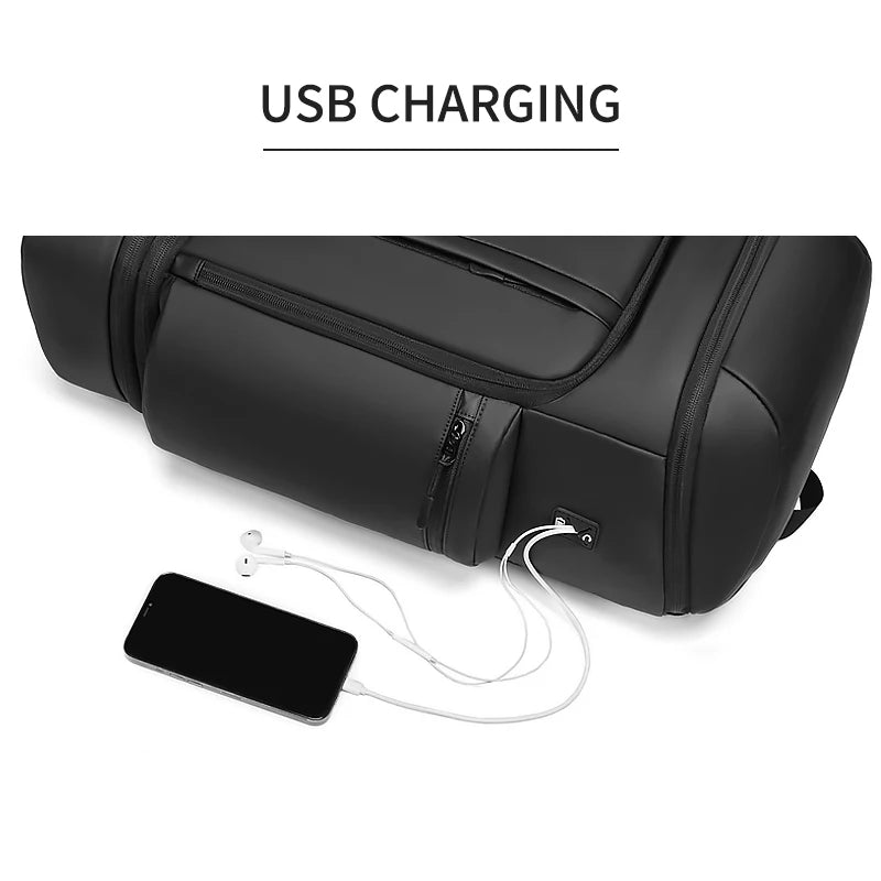 Travel Hiking backpack For Men 50L Large capacity trekking bag outdoor waterproof 16 Inch Laptop Backpack creative With shoe bag