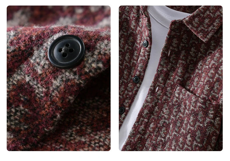 Shirt Autumn Boutique Men's Fashion Slim-fit Gentleman Work Business Everything Youth Trend British Style Long-sleeved Shirt