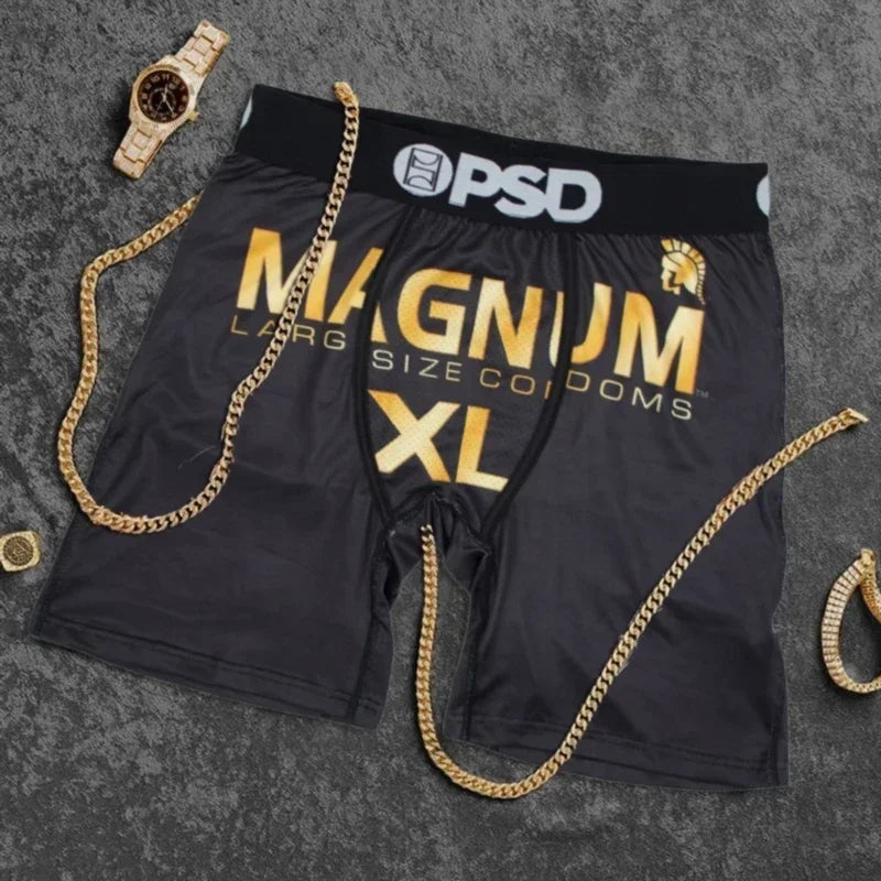 Men Underwear Summer Breathable Men's Boxers Sexy Underpants Male Plus Size Man Panties Fashion Print Men Boxershorts Trunks