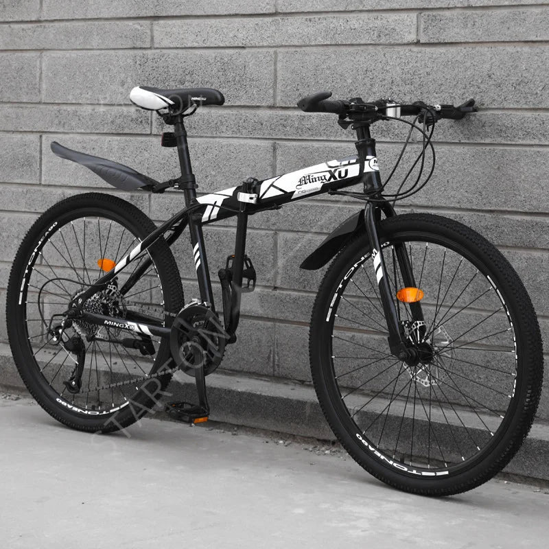 Bike Folding Mountain Bike  Double Shock Absorption