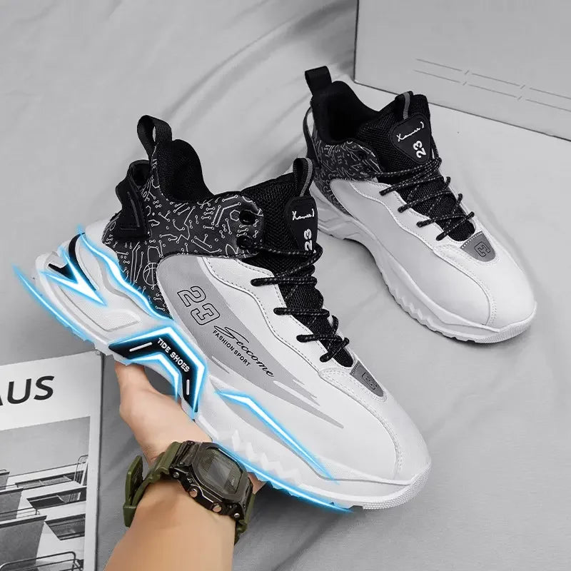 Men's Sneaker Shoes Casual Sports Basketball Shoes for Men Fashion Trends Original Male Sneakers High Top Mens Running Shoes