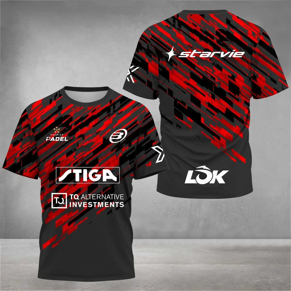 Summer 3D GYM Print Men's T-shirt Summer Casual Loose Sports Breathable Quick Drying Short Sleeve t Harajuku Street Men Clothing