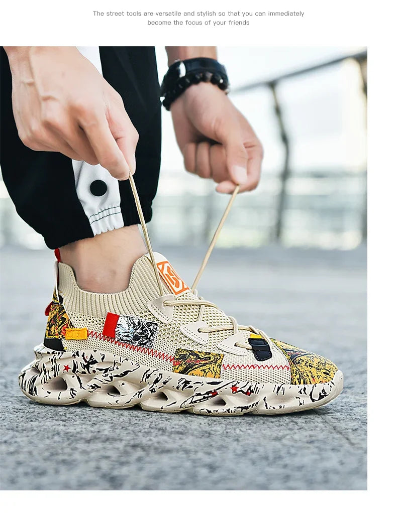 Shoes men Sneakers Male casual Mens Shoes tenis Luxury shoes Trainer Race Breathable Shoes fashion loafers running Shoes for men