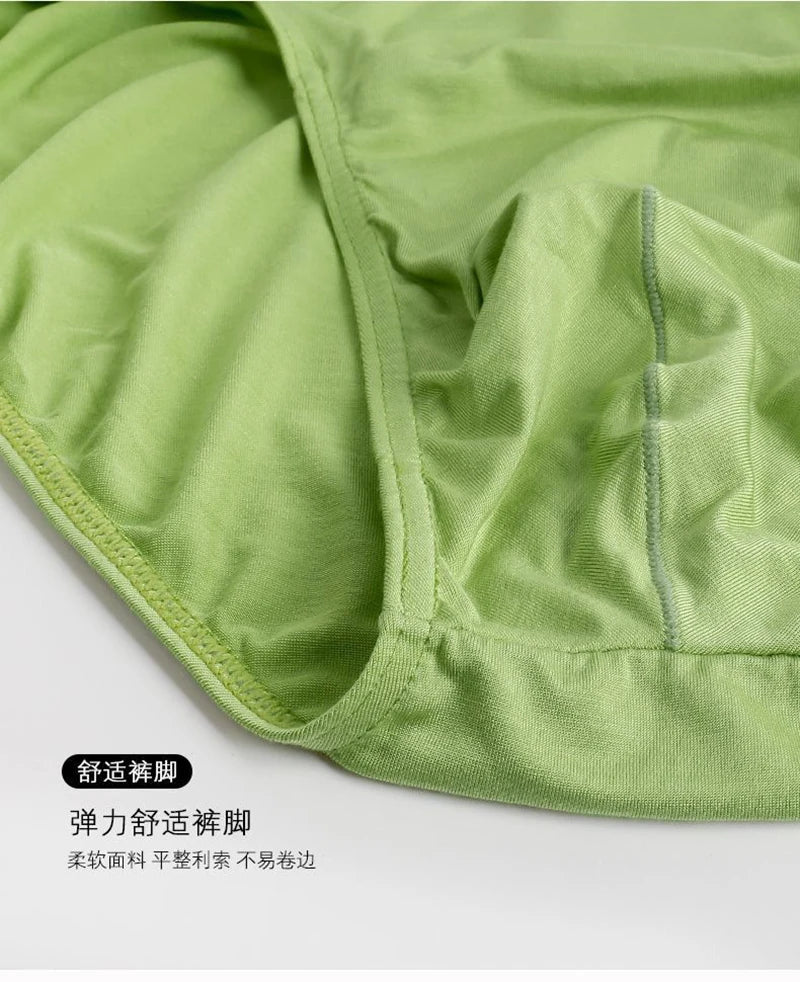 Men's Underwear Modal Briefs High Quality Soft Male Pants Breathable Comfortable Youth Underpants Men Sexy U Bulge Pouch Panties