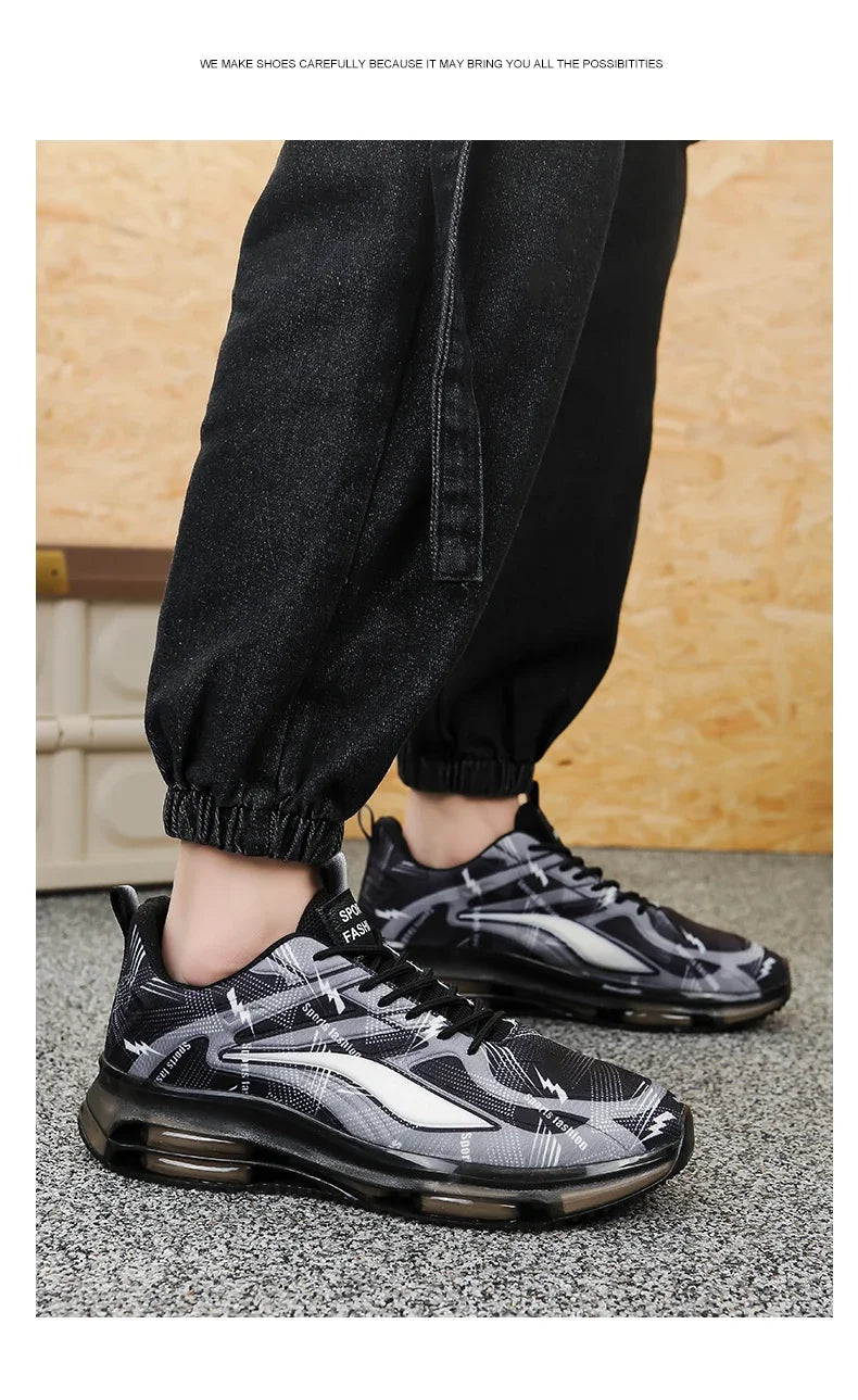 Fashion Sneakers for Men and Women,Non Slip Casual Sneakers Outdoor Athletic Sport Running Shoes Large Sizes 36-47