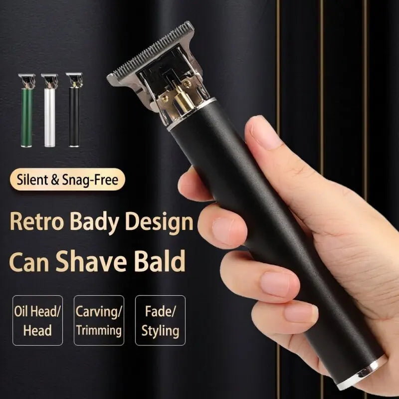 Electric Hair Clipper Trimmer Professional Cordless Haircut Kit with Adjustable Combs For Men Women Kids Home Barber Styling