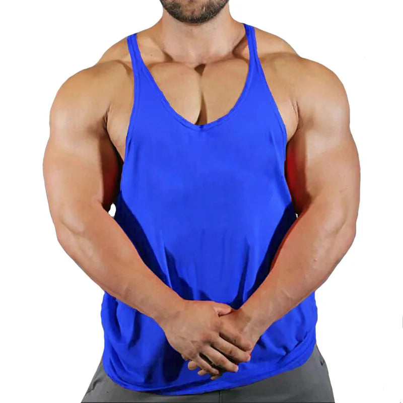 Gym T-shirts for Men Clothing Fighter Tanks Camis Mens Tops T-shirts Suspenders Man Top for Fitness Stringer Men's Clothes Shirt