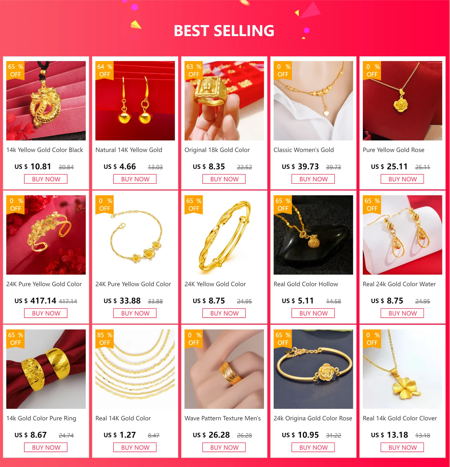 Pure 14k Gold Color Men's Watch Bracelet Gentleman Bracelets for Men Women Bangle Hand Chain Wedding Engagement Fine Jewelry