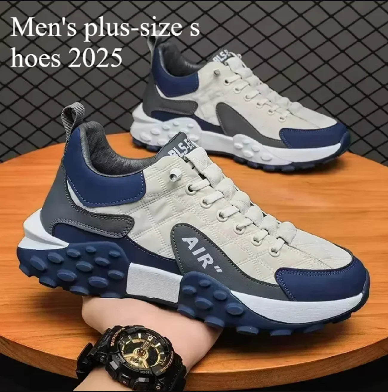 2025 Spring/Autumn Season Fashionable Men's Sneakers/Thick-Soled Casual Sports Shoes for Leisure and