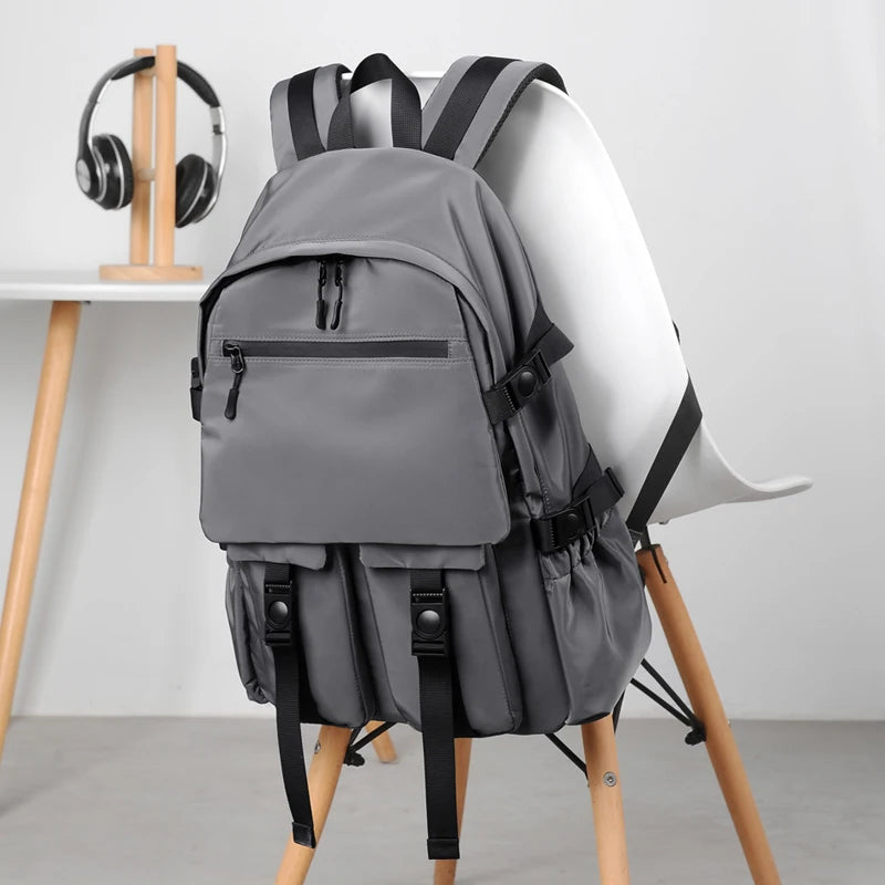 Men's Tactical Style Backpack, Large - capacity Travel Bag with Multiple Straps, Durable Material, Ideal for Outdoor Adventures