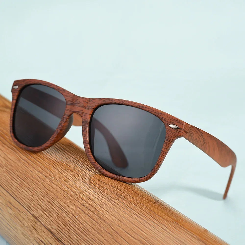 2024 Wood Bamboo Sunglasses for Men Women Classic Fashion Vintage Driving Sun Glasses Boy Black Fishing Eyewear UV400 Eyeglasses