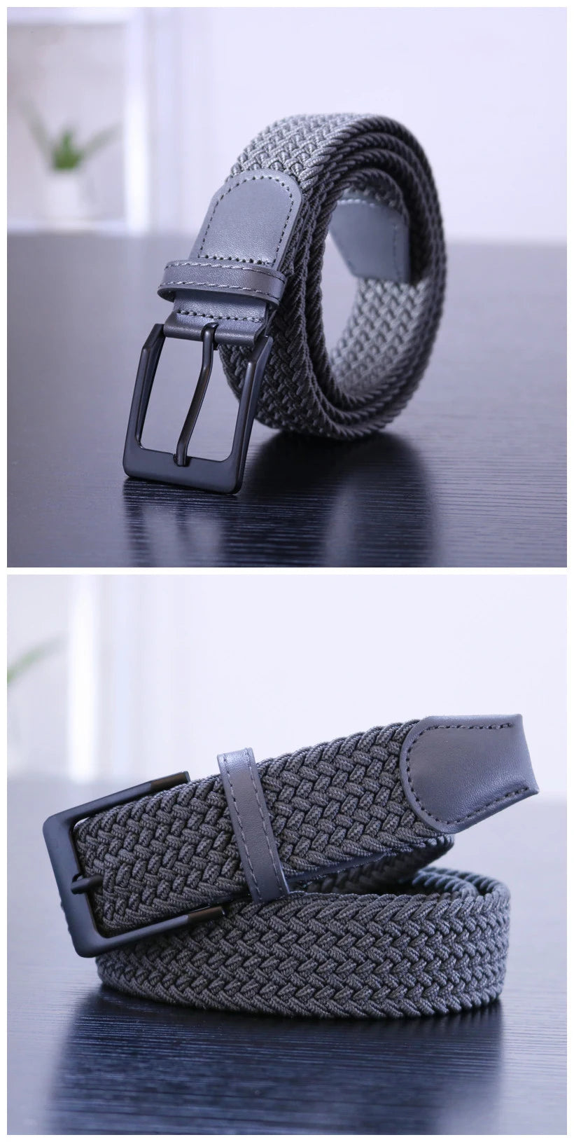 Canvas Belts for Men Fashion Metal Pin Buckle Military Tactical Strap Male Elastic Belt for Pants Jeans