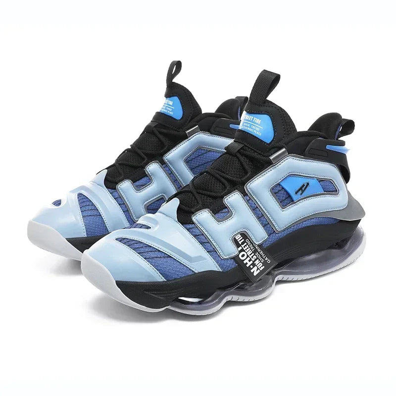 High-quality Mens Basketball Shoes High Street Original Sneakers Men Air Cushioining Rubber Anti Slip Leisure Shoes Male 39-45