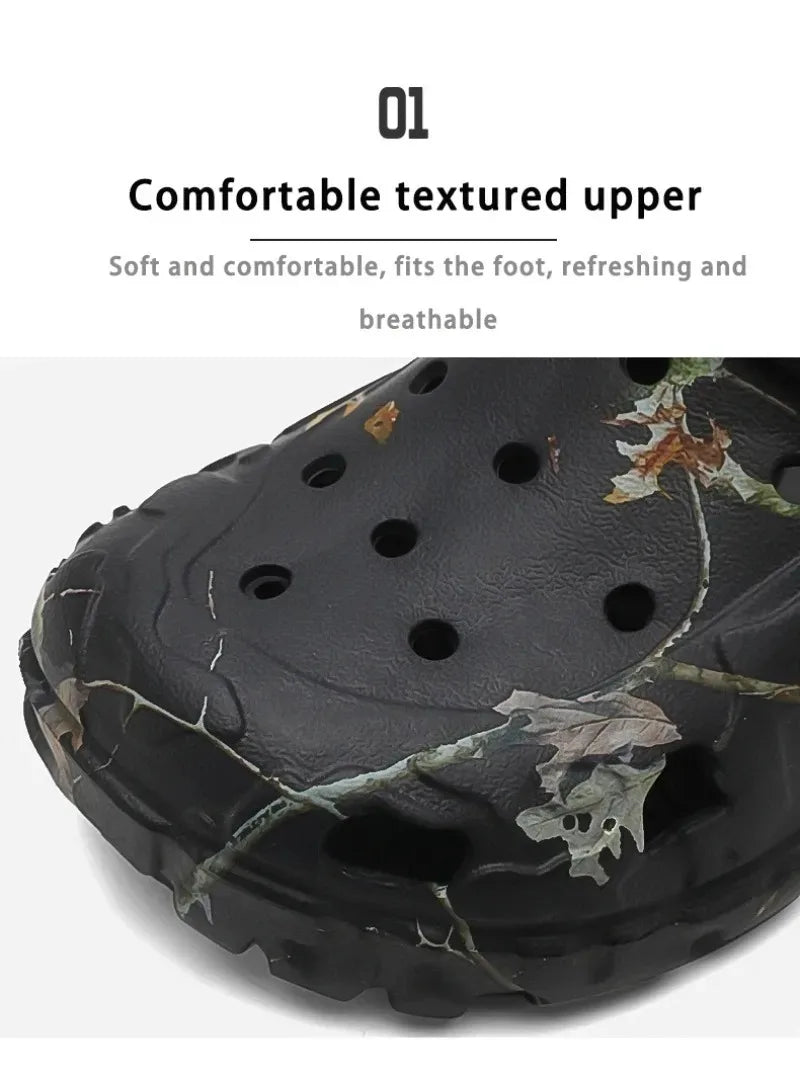 Men Slippers High Quality Classic Outdoor Anti-Slip Garden Shoes Lightweight Fashion Casual Sandals Sandals for Men Platform