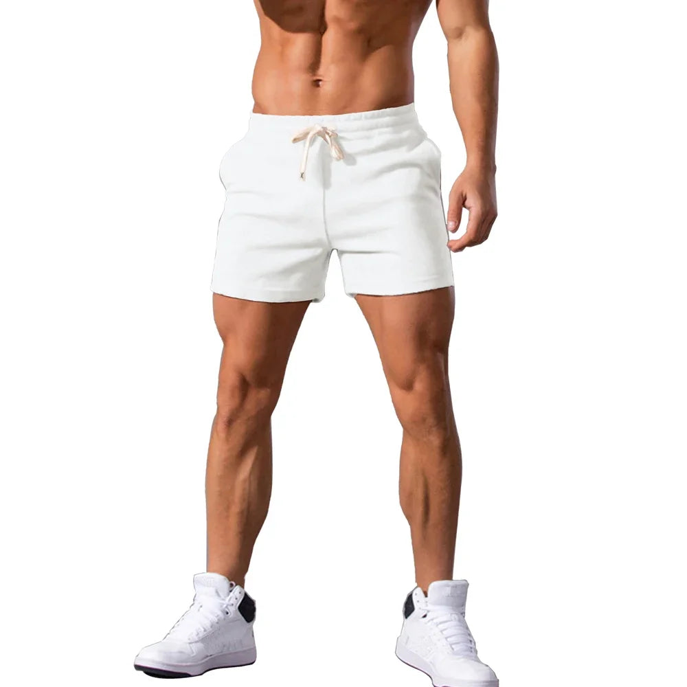 Summer Men's Sport Shorts Gym Jogging Shorts Breathable Beach Comfortable Fitness Basketball Sports Short Pants Male