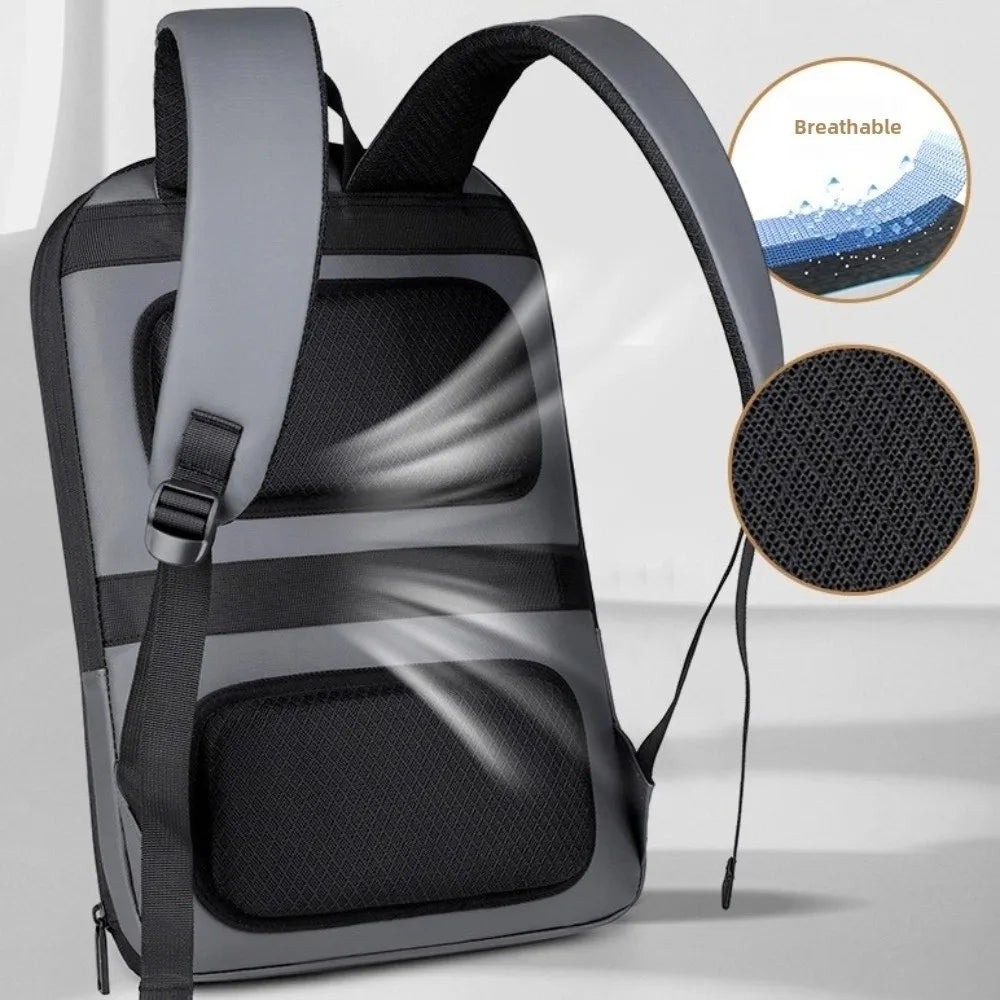 Durable Large Capacity Men's Backpacks Scalable Luggage Carry Travel Knapsack Multi-pockets Waterproof Laptop Bag Men Boys