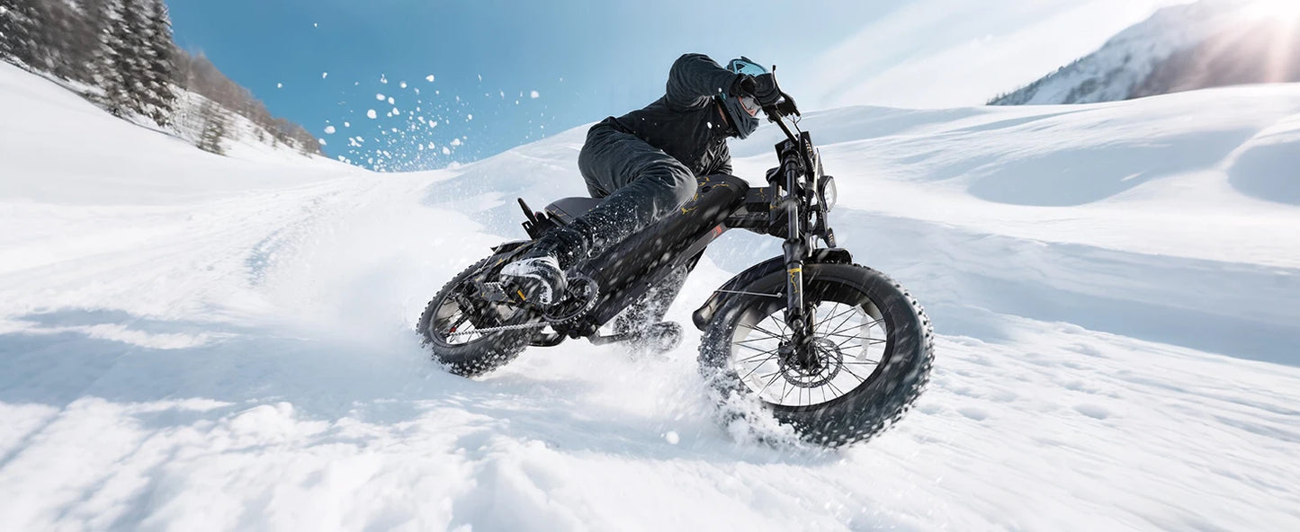 Varun X-Plorer Rapto Adult Dirt Electric Bike, 1000W Peak Power, 48V 20.8Ah, 20" Fat Tire, 28MPH, Ebike UL 2849, 1 Year Warranty