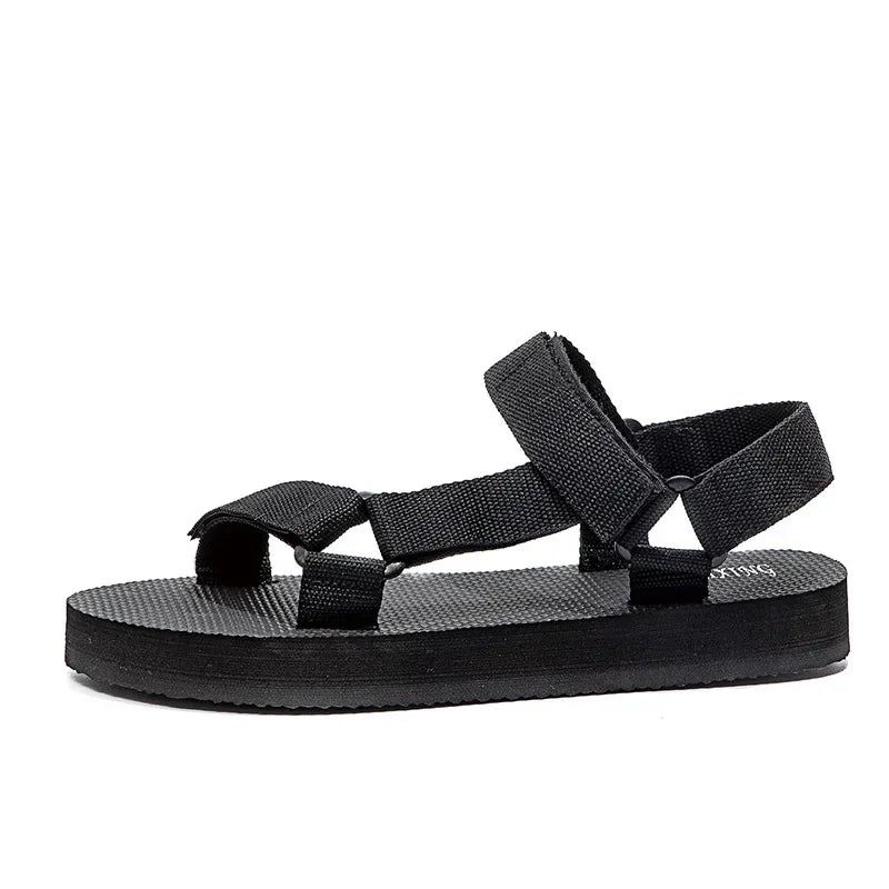 Summer Men's Sandals Outdoor Wadable Man Support Yoga Mat Gladiator Open Beach Slippers Original Flat-Soled Slippers Sandals