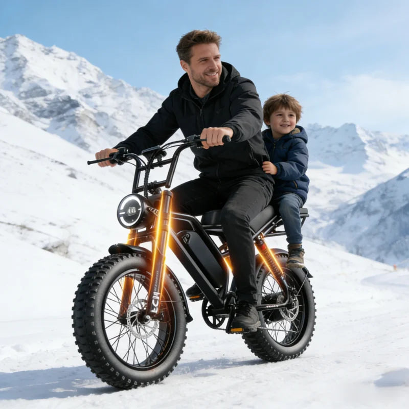 Thick Tire Electric Bike 1000w 2000w 20 26 Inch 30-50mph 30-60miles 48v Battery Factory Original,for Two Wheels Electric Bicycle