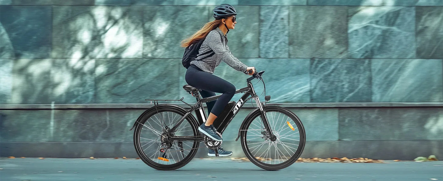 ZNH 1000W Electric Bike, 26 inch Electric Mountain Bike with 48V Battery,50Miles 20MPH Adult Ebike,UL 2849